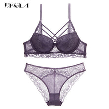 Load image into Gallery viewer, Classic Bandage Black Bra Set