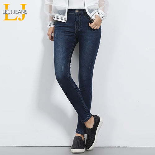 Elastic Full Length women Jeans